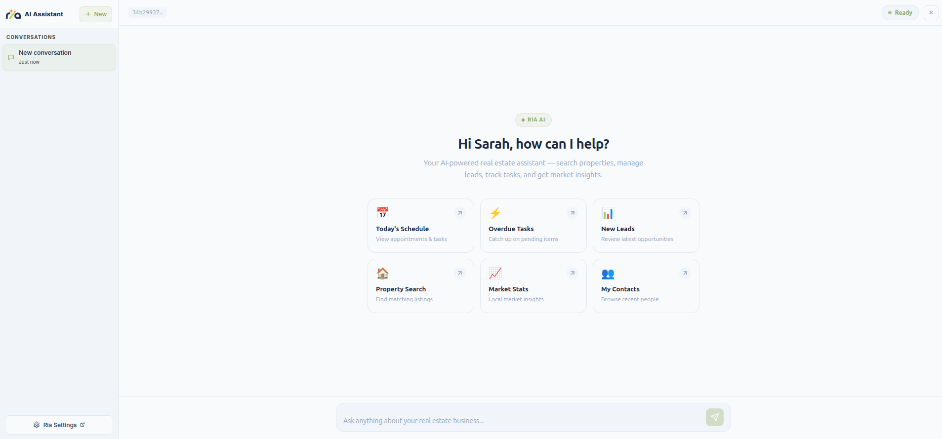 RIA AI Assistant